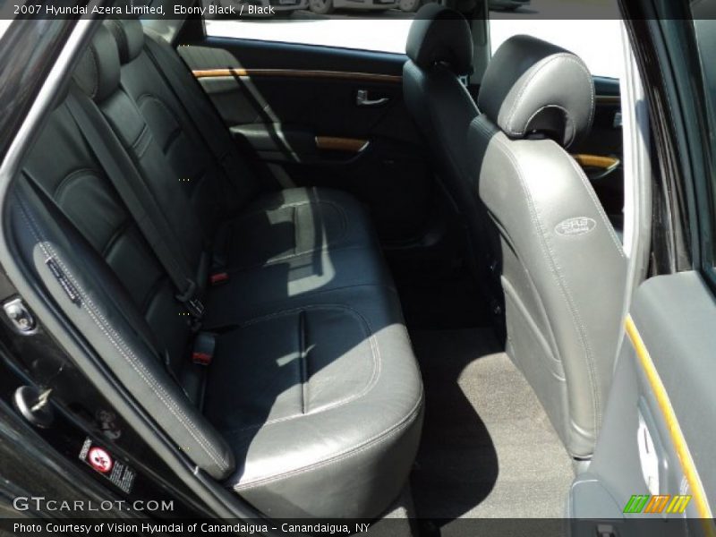 Ebony Black / Black 2007 Hyundai Azera Limited