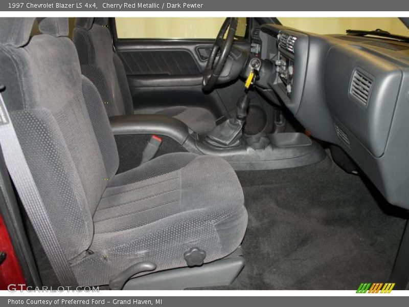 Cherry Red Metallic / Dark Pewter 1997 Chevrolet Blazer LS 4x4