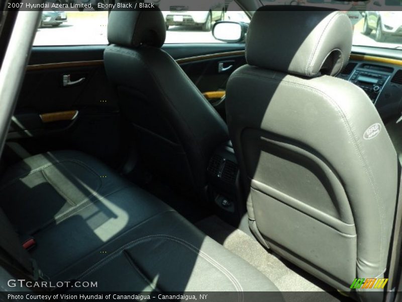 Ebony Black / Black 2007 Hyundai Azera Limited