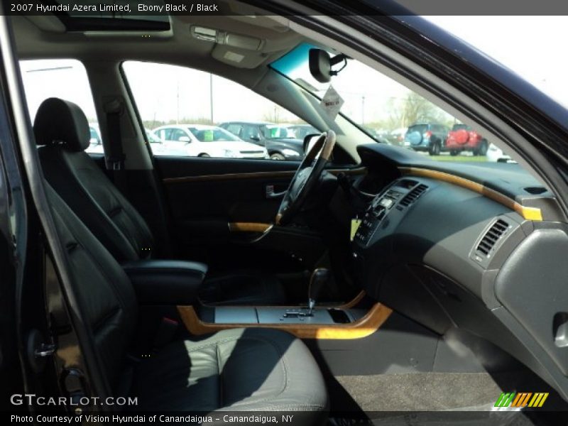 Ebony Black / Black 2007 Hyundai Azera Limited