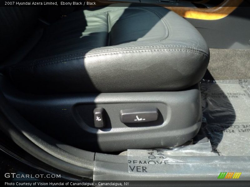 Ebony Black / Black 2007 Hyundai Azera Limited