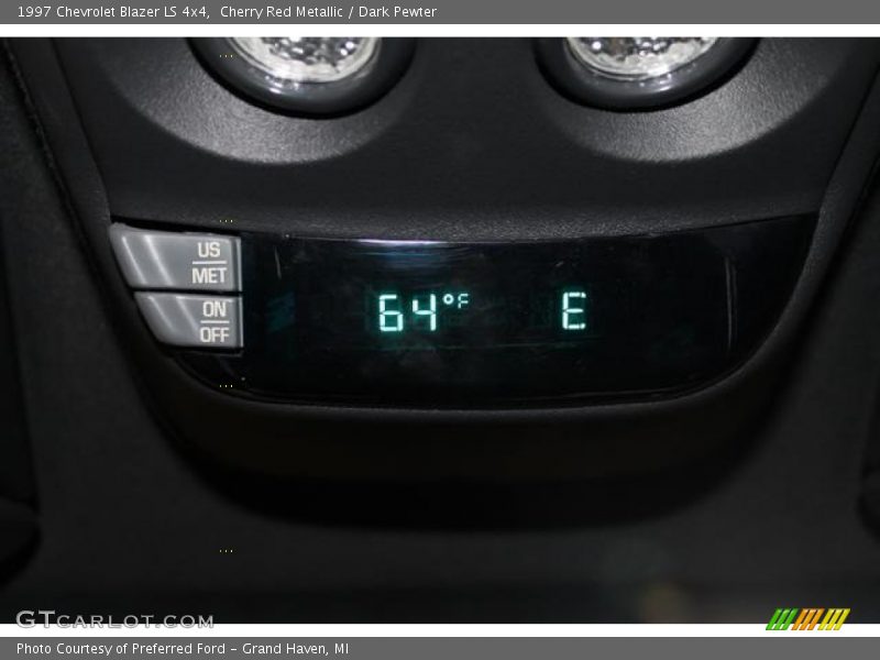Cherry Red Metallic / Dark Pewter 1997 Chevrolet Blazer LS 4x4