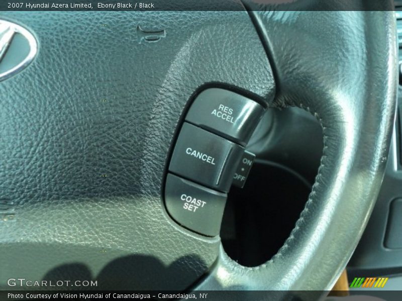 Ebony Black / Black 2007 Hyundai Azera Limited
