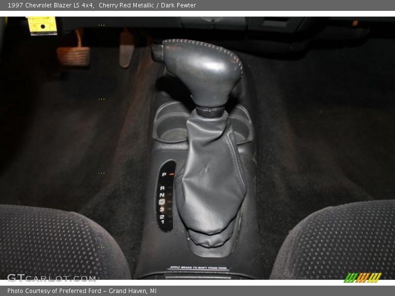 Cherry Red Metallic / Dark Pewter 1997 Chevrolet Blazer LS 4x4
