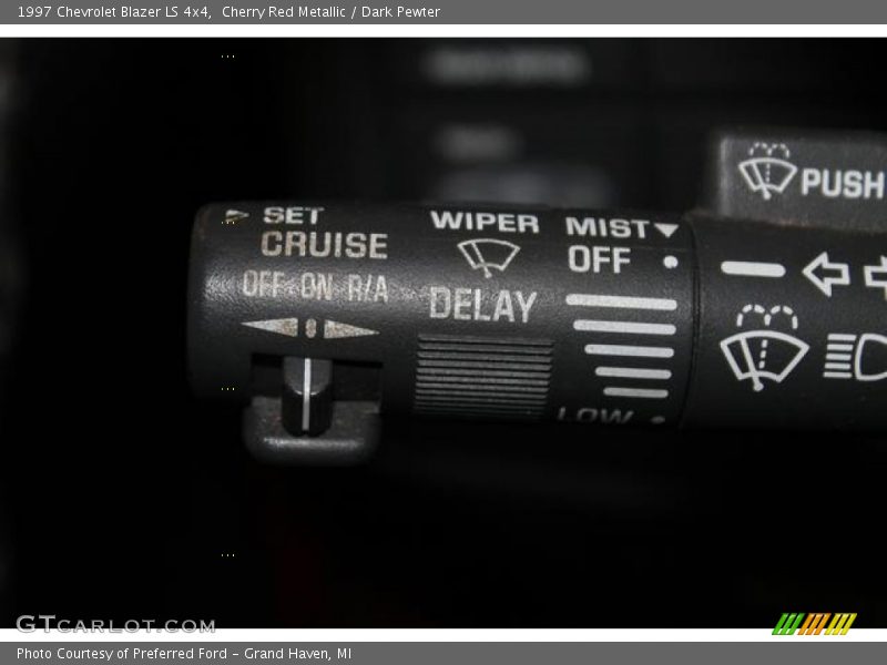 Cherry Red Metallic / Dark Pewter 1997 Chevrolet Blazer LS 4x4