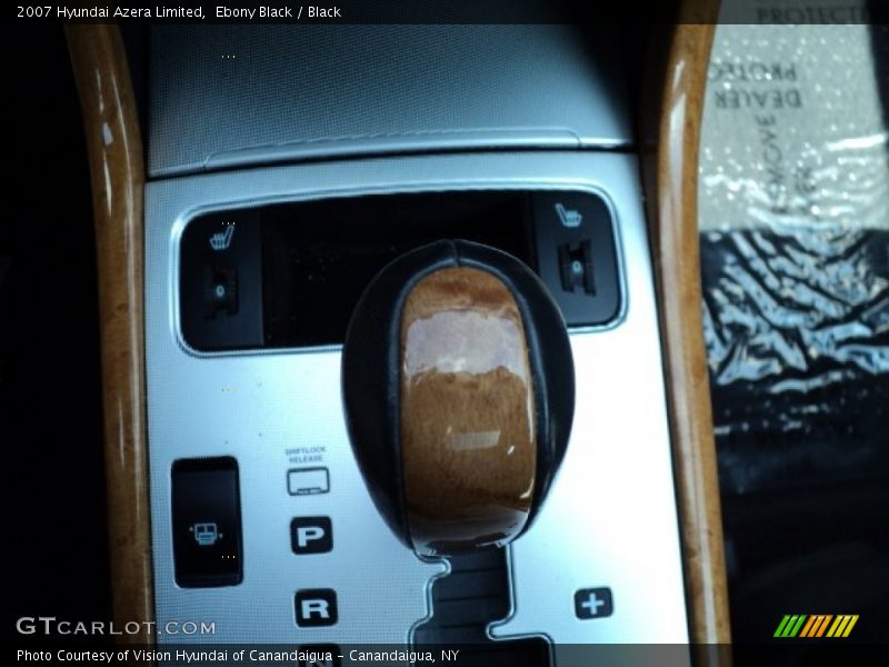 Ebony Black / Black 2007 Hyundai Azera Limited