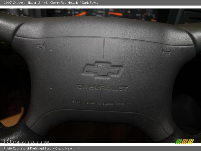 Cherry Red Metallic / Dark Pewter 1997 Chevrolet Blazer LS 4x4