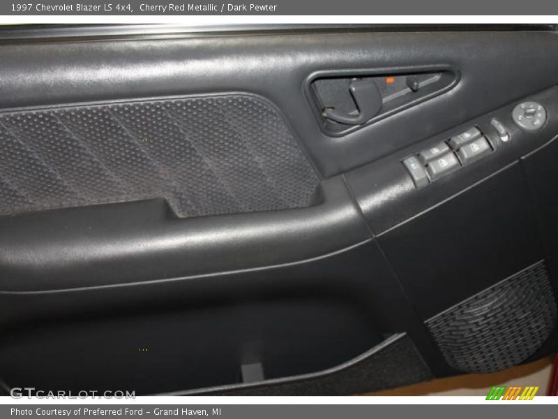 Cherry Red Metallic / Dark Pewter 1997 Chevrolet Blazer LS 4x4