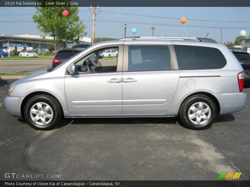 2010 Sedona LX Clear Silver