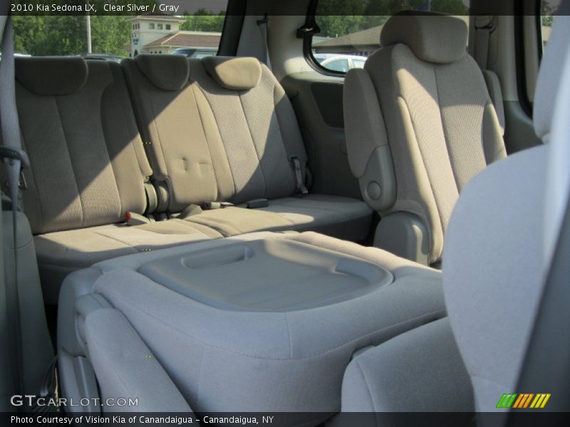 Clear Silver / Gray 2010 Kia Sedona LX