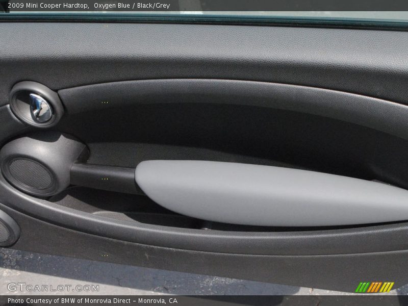 Oxygen Blue / Black/Grey 2009 Mini Cooper Hardtop