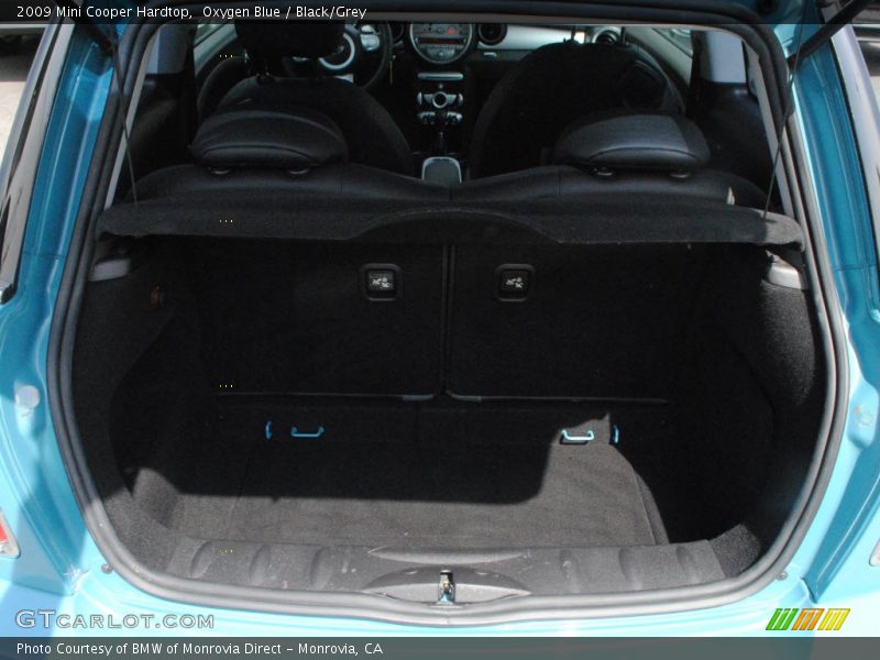 Oxygen Blue / Black/Grey 2009 Mini Cooper Hardtop