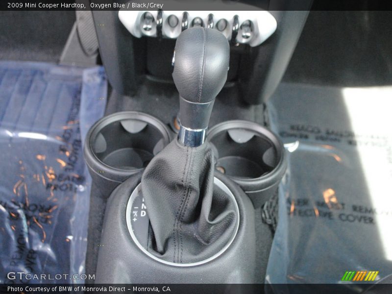 Oxygen Blue / Black/Grey 2009 Mini Cooper Hardtop