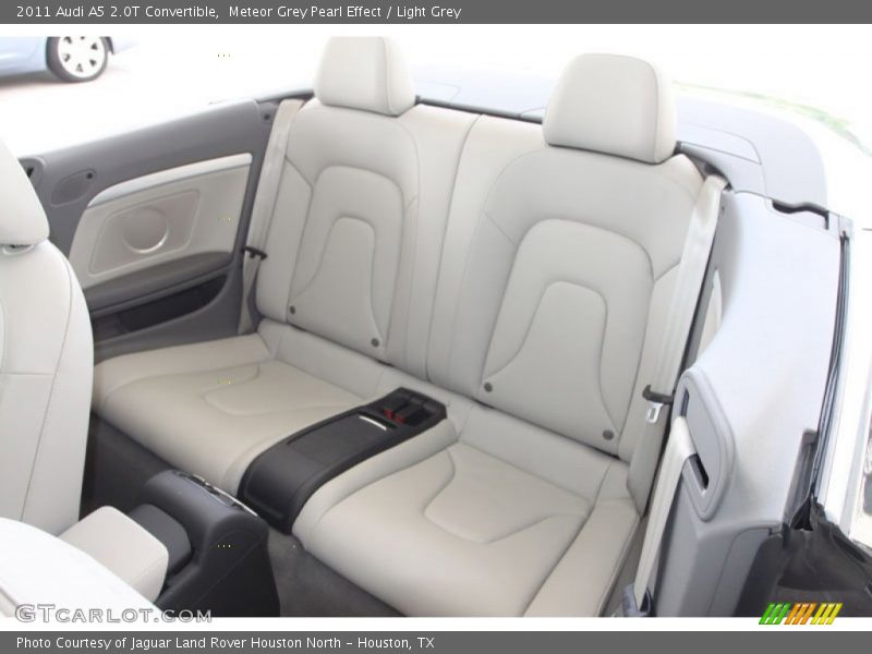 Meteor Grey Pearl Effect / Light Grey 2011 Audi A5 2.0T Convertible