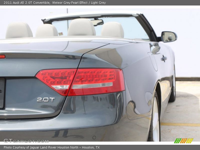 Meteor Grey Pearl Effect / Light Grey 2011 Audi A5 2.0T Convertible