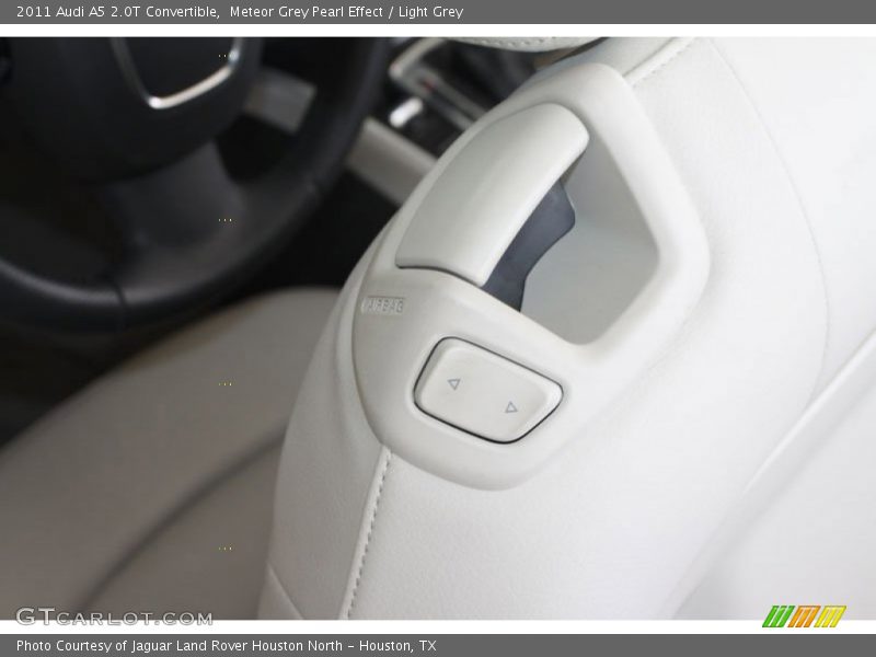 Meteor Grey Pearl Effect / Light Grey 2011 Audi A5 2.0T Convertible