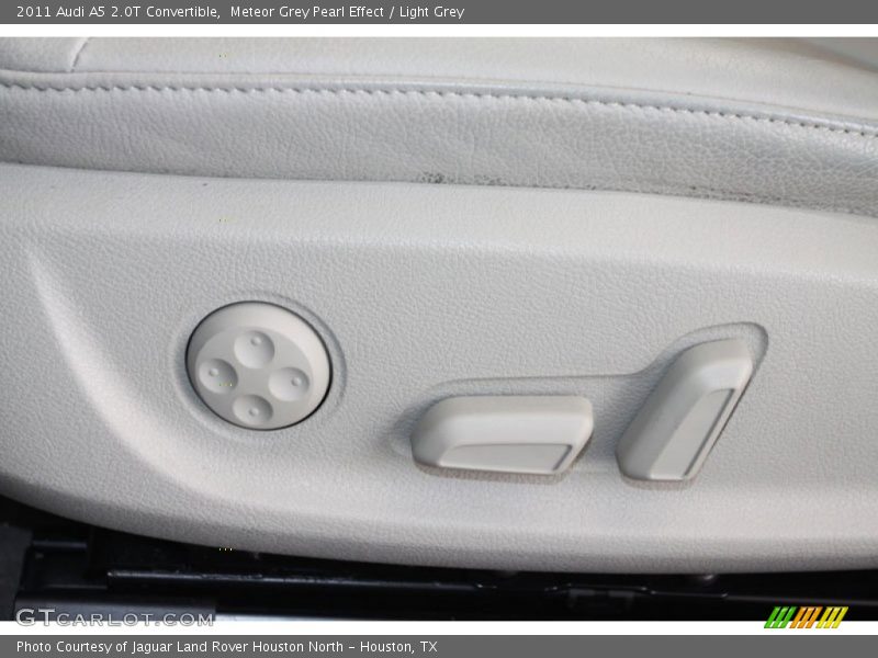 Meteor Grey Pearl Effect / Light Grey 2011 Audi A5 2.0T Convertible