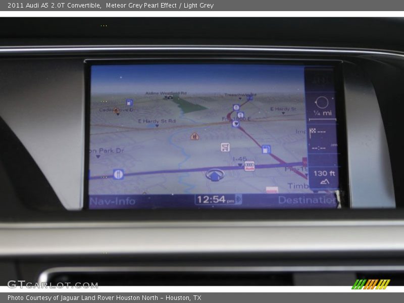 Meteor Grey Pearl Effect / Light Grey 2011 Audi A5 2.0T Convertible