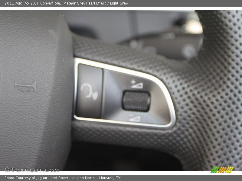 Meteor Grey Pearl Effect / Light Grey 2011 Audi A5 2.0T Convertible