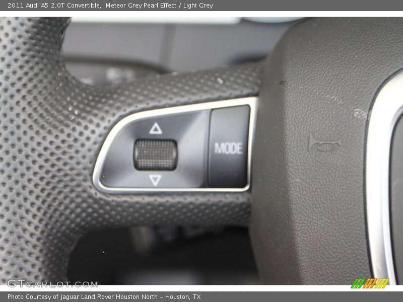 Meteor Grey Pearl Effect / Light Grey 2011 Audi A5 2.0T Convertible