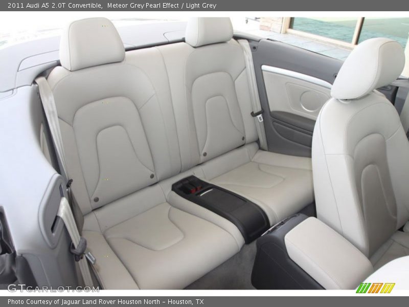 Meteor Grey Pearl Effect / Light Grey 2011 Audi A5 2.0T Convertible