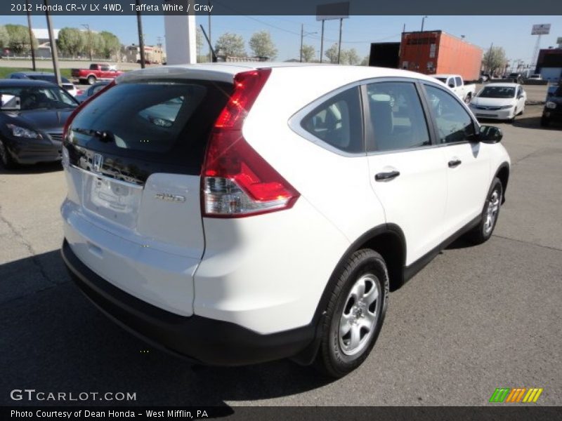 Taffeta White / Gray 2012 Honda CR-V LX 4WD