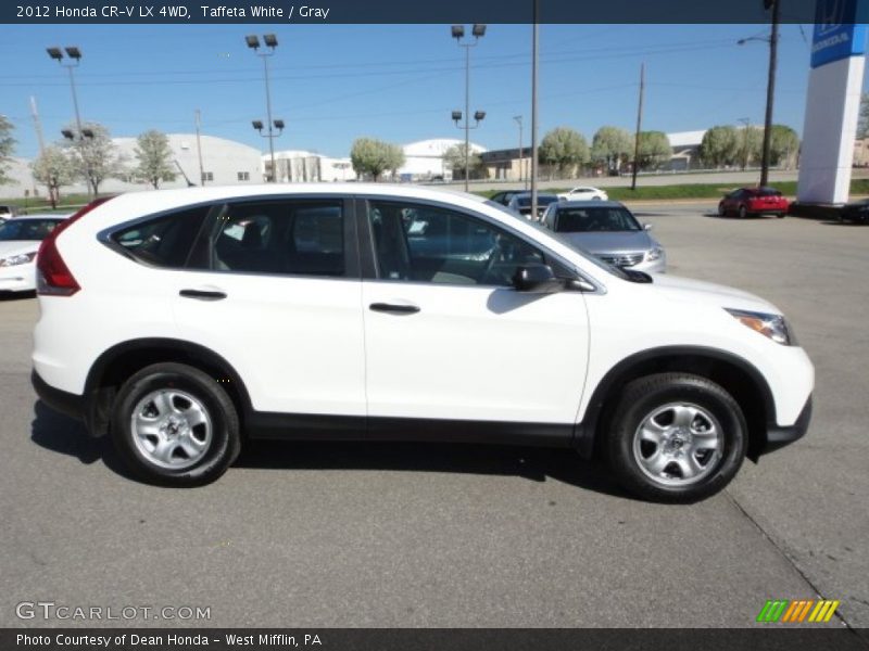 Taffeta White / Gray 2012 Honda CR-V LX 4WD