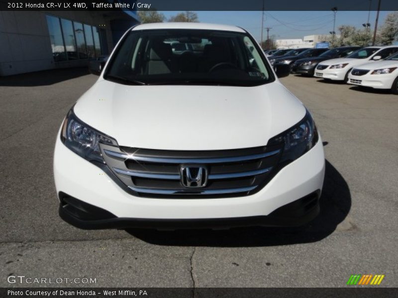 Taffeta White / Gray 2012 Honda CR-V LX 4WD