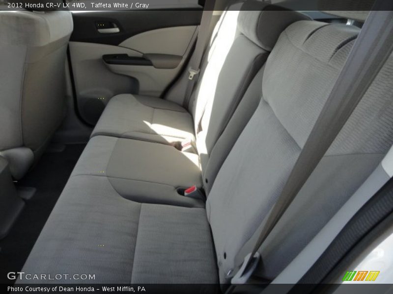 Taffeta White / Gray 2012 Honda CR-V LX 4WD