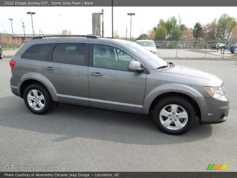 Storm Grey Pearl / Black 2012 Dodge Journey SXT