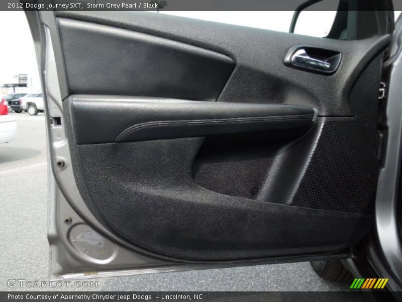 Storm Grey Pearl / Black 2012 Dodge Journey SXT