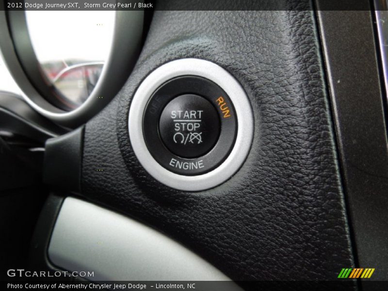 Storm Grey Pearl / Black 2012 Dodge Journey SXT