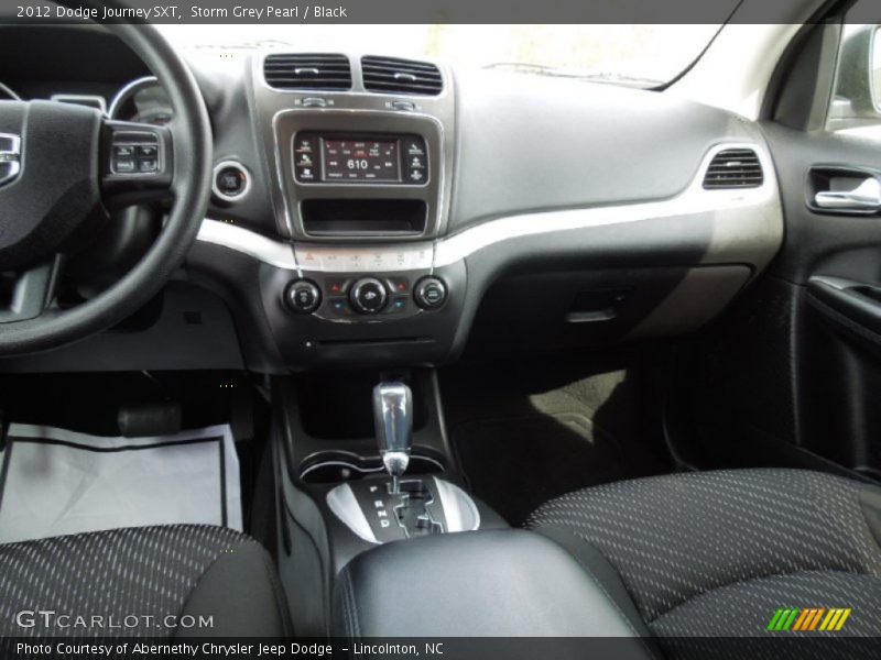 Storm Grey Pearl / Black 2012 Dodge Journey SXT