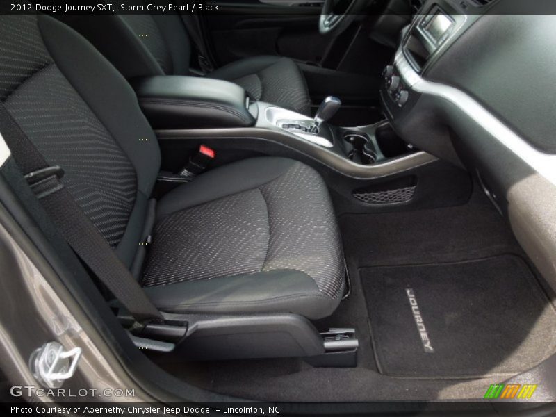Storm Grey Pearl / Black 2012 Dodge Journey SXT