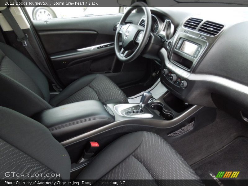 Storm Grey Pearl / Black 2012 Dodge Journey SXT