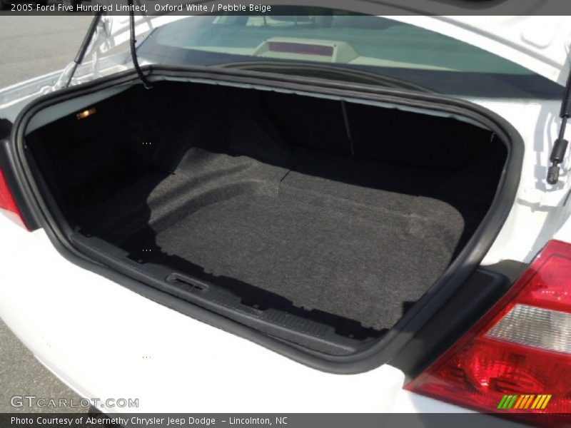  2005 Five Hundred Limited Trunk