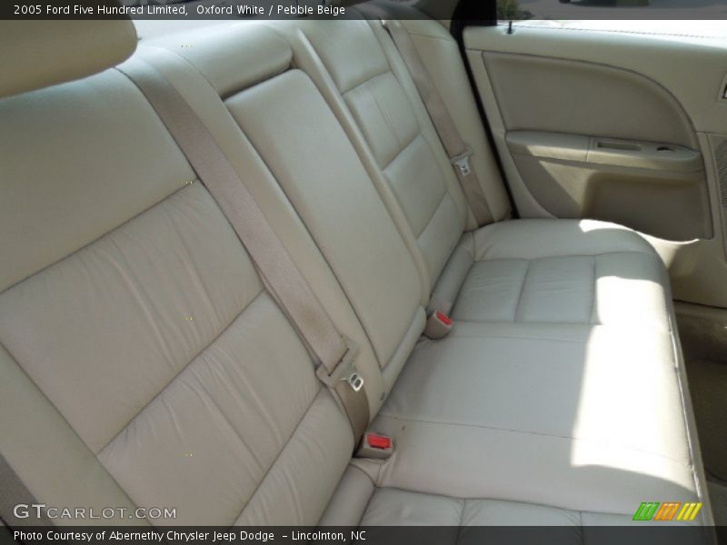 Oxford White / Pebble Beige 2005 Ford Five Hundred Limited