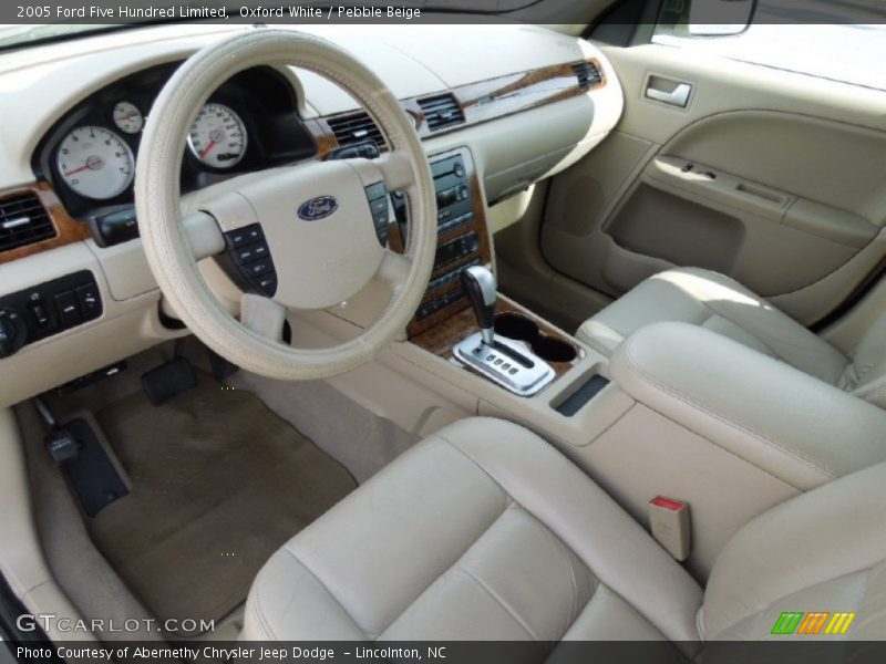 Pebble Beige Interior - 2005 Five Hundred Limited 