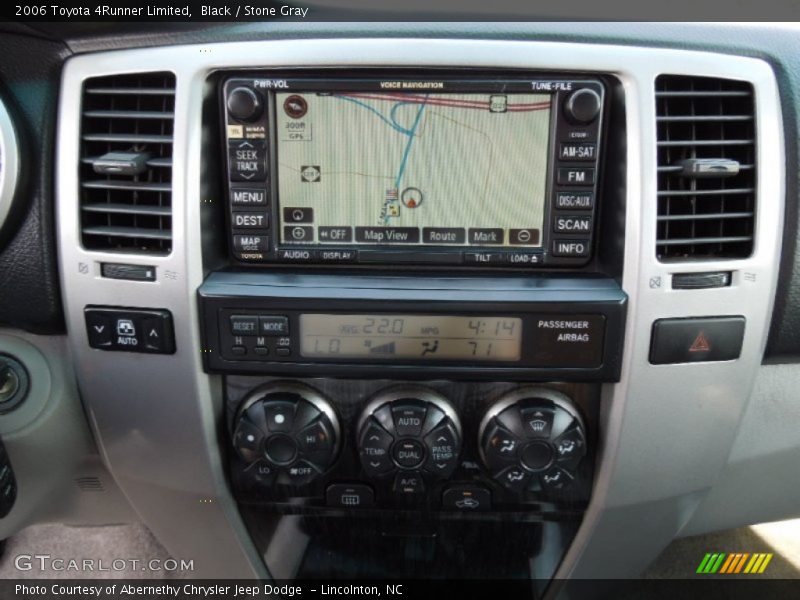 Controls of 2006 4Runner Limited