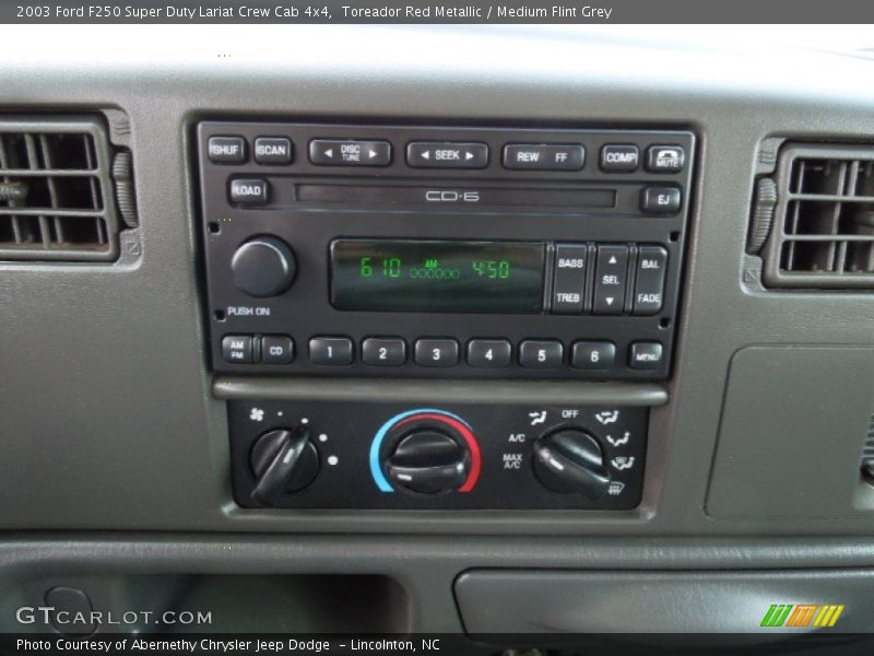 Controls of 2003 F250 Super Duty Lariat Crew Cab 4x4