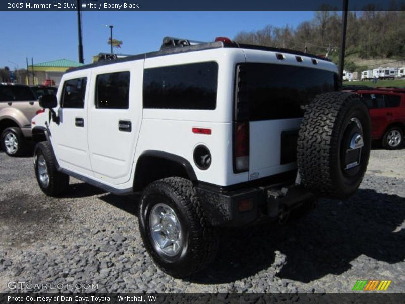 White / Ebony Black 2005 Hummer H2 SUV