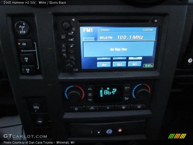 White / Ebony Black 2005 Hummer H2 SUV