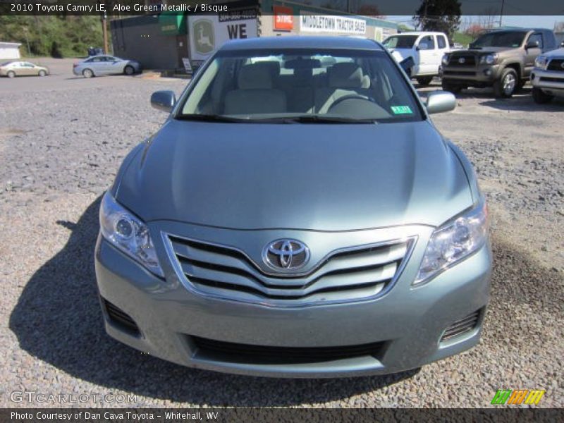 Aloe Green Metallic / Bisque 2010 Toyota Camry LE