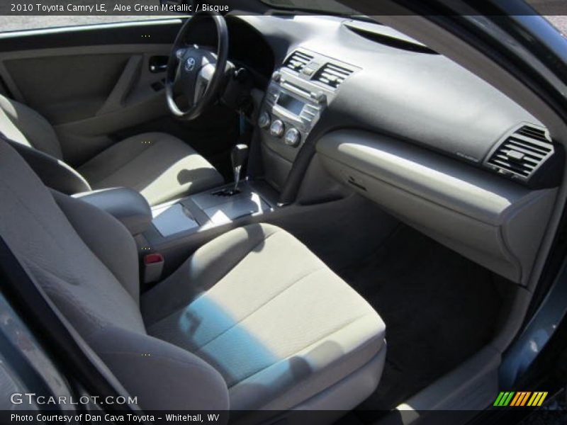 Aloe Green Metallic / Bisque 2010 Toyota Camry LE