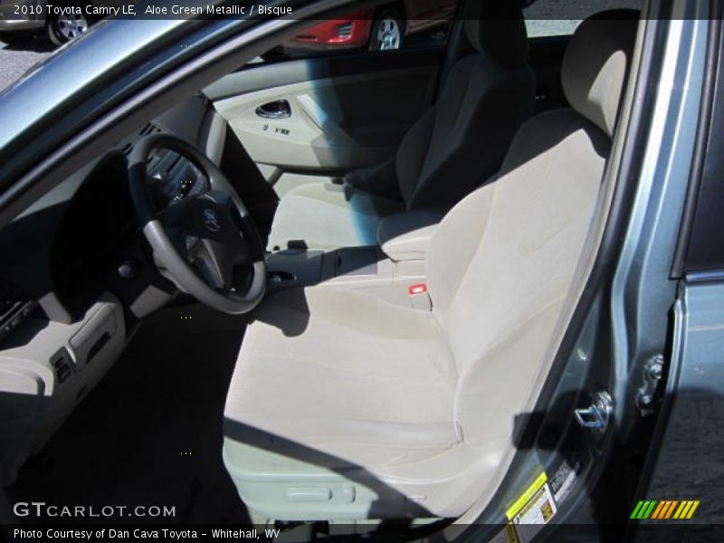Aloe Green Metallic / Bisque 2010 Toyota Camry LE