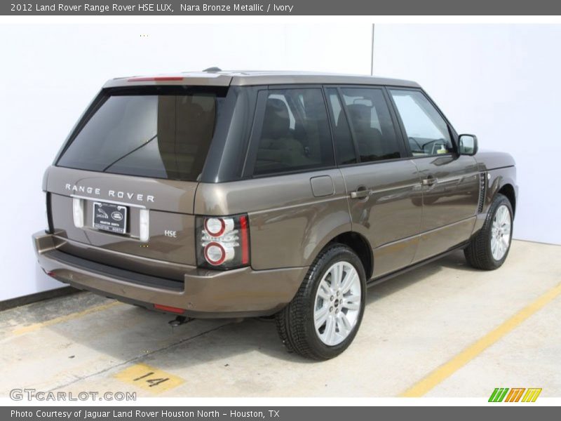 Nara Bronze Metallic / Ivory 2012 Land Rover Range Rover HSE LUX