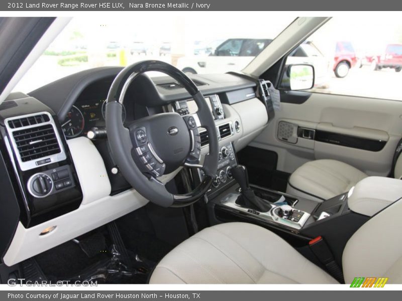 Nara Bronze Metallic / Ivory 2012 Land Rover Range Rover HSE LUX