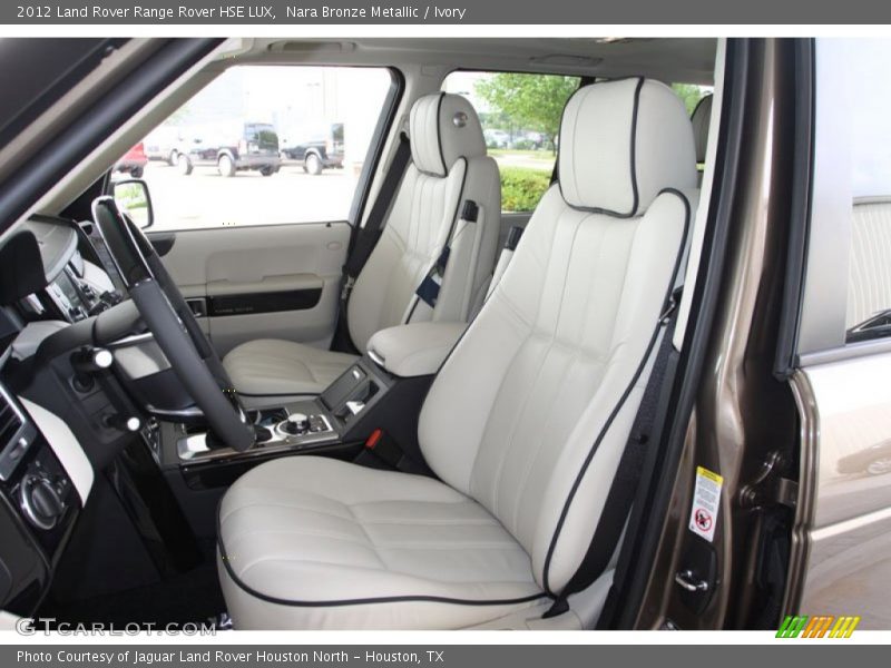 Nara Bronze Metallic / Ivory 2012 Land Rover Range Rover HSE LUX
