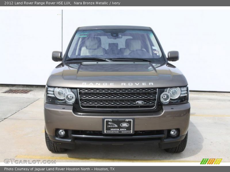 Nara Bronze Metallic / Ivory 2012 Land Rover Range Rover HSE LUX