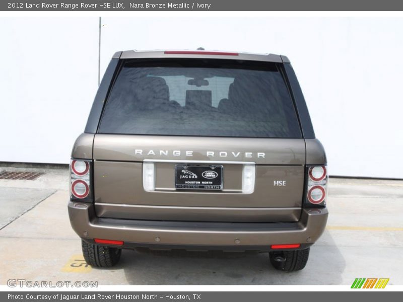 Nara Bronze Metallic / Ivory 2012 Land Rover Range Rover HSE LUX